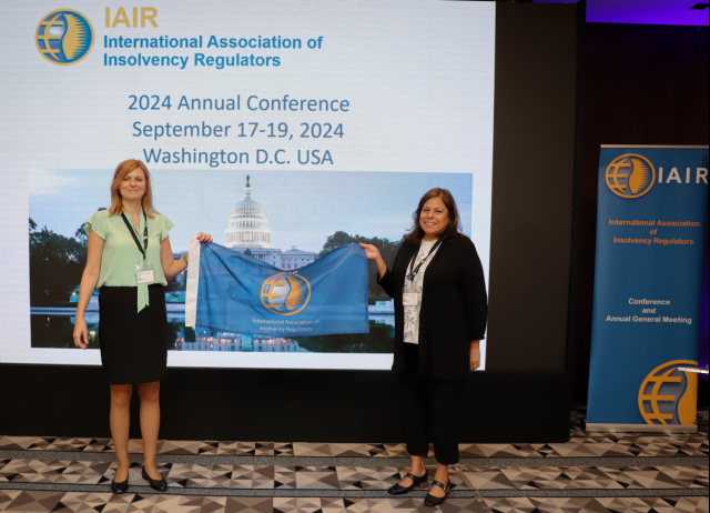 2024 Conference   Flag Handover For 2024 